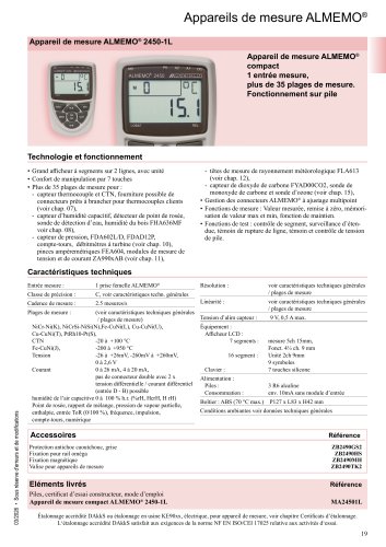 ALMEMO&reg; 2450-L
