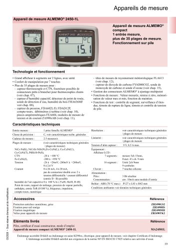 ALMEMO® 2450-L-francais