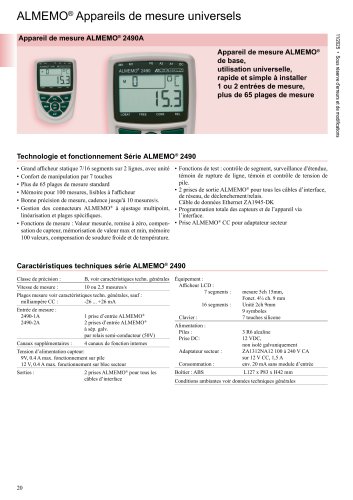 ALMEMO&reg; 2490A