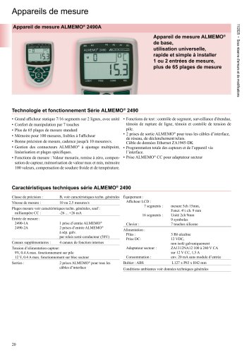 ALMEMO® 2490A-francais