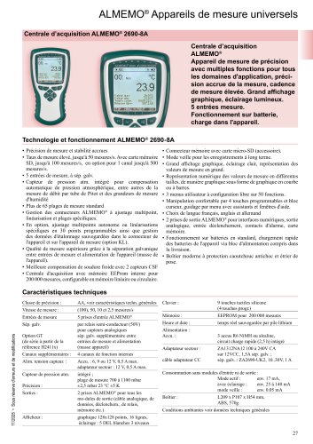 ALMEMO&reg; 2690-8A