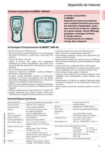 ALMEMO® 2690-8A-francais