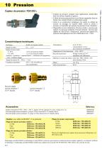 Capteur de pression FDA602L
