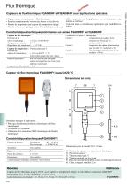 Capteurs de flux thermique pour applications spéciales-1