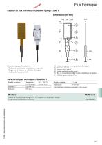 Capteurs de flux thermique pour applications spéciales-2