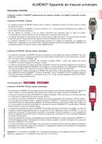 Caractéristiques techniques générales des Appareils de mesure ALMEMO®-2