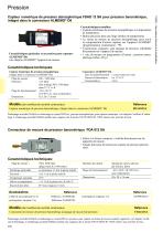 Connecteur de mesure de pression