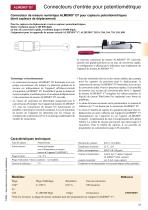 Connecteurs ALMEMO® pour potentiométrique-1