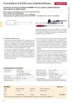 Connecteurs ALMEMO® pour potentiométrique-1