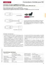 Connecteurs ALMEMO® pour tension continue-1