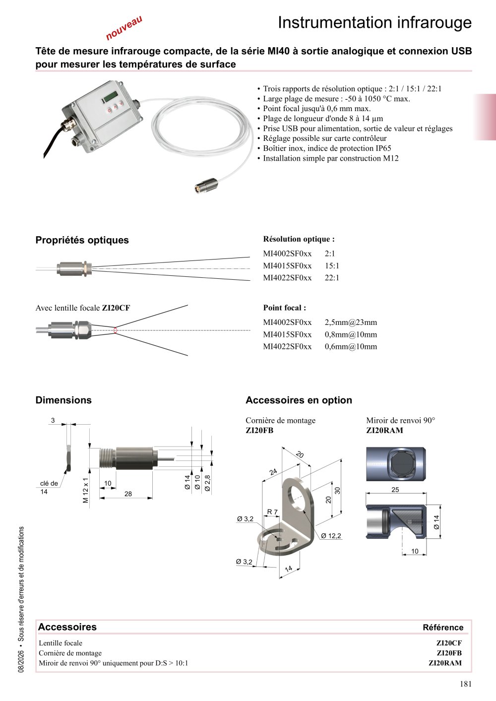 MI40-francais - Ahlborn Mess- und Regelungstechnik GmbH