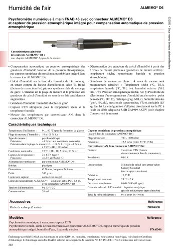 Psychrom&egrave;tre