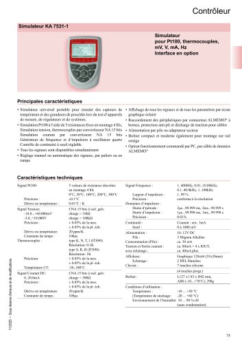 Simulateur KA 7531