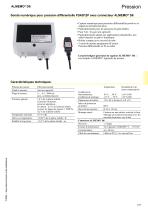 Sonde numérique pour pression différentielle FDAD12P