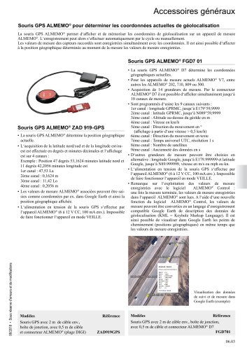 Souris GPS ALMEMO®