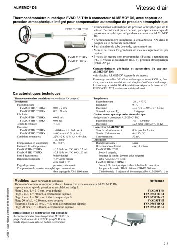 Thermoan&eacute;mom&egrave;tre D6