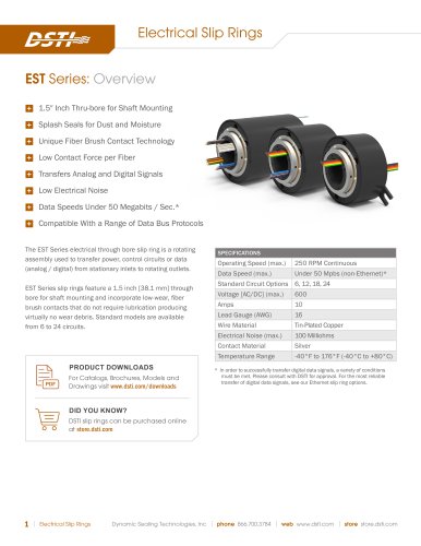 EST Series: Overview