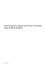 Sound Quality Head and Torso Simulator Type 4100 & 4100 D