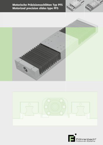 Motorized precision slides with carriage bearings