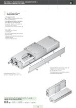 Unites de translation avec vis a billes KBS/KCS - 10