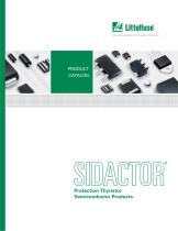 Littelfuse SIDACtor Products Catalog