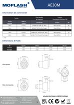 Fiche technique - Buzzer AE30M - 2