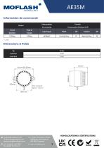 Fiche technique - Buzzer AE35M - 2