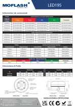 Fiche technique - Feu LED195 - 2