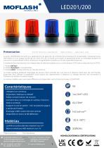 Fiche technique - Feu LED201-200 - 1
