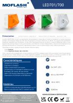 Fiche technique - Feu LED701-700 - 1