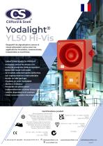 Fiche technique - Feu/sirène C&S YL50 Hi Vis - 1