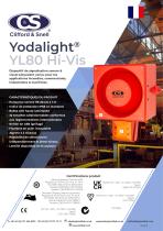 Fiche technique - Feu/sirène C&S YL80 Hi Vis - 1