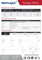 Fiche technique - Trompe TDE Ex - 2