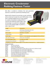 Electronic Crockmeter Rubbing Fastness Tester