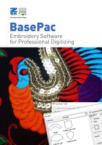 Embroidery Digitizing Software - BasePac 10