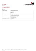 Fiche technique LD1000C - 2
