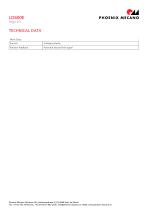 Fiche technique LD600-2