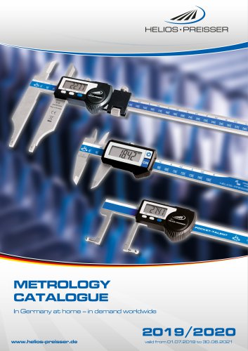 METROLOGY CATALOGUE 2019 /2020