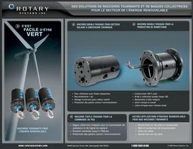 Rotary Unions for Sustainable Energy - 1