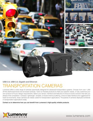 TRANSPORTATION CAMERAS