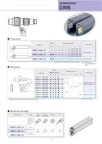 GWB - Outils à gorges CBN SUMIBORON - 3
