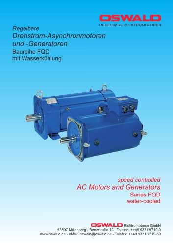 QD AIR-COOLED ASYNCHRONOUS MOTORS