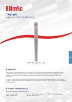 Weld in Type Thermowells