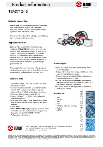 TEADIT 24 B joint-sealant-tape