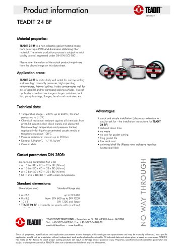 TEADIT 24 BF - PTFE-joint-sealant-tape