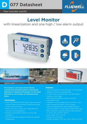 D 077 Datasheet