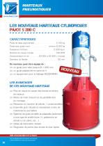 LES nouveaux MARTEAUX cylindriques PAJOT 5 200 C