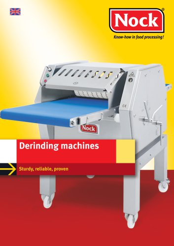 Derinding Machines