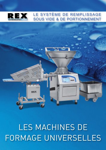 Les machines de formage universelles