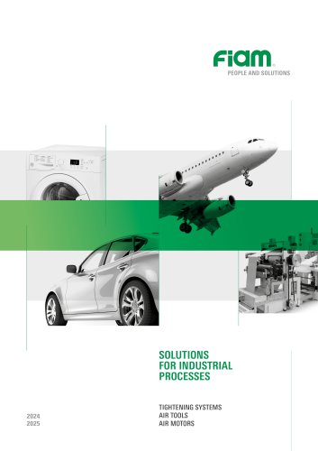 Catalogue général des solutions Fiam